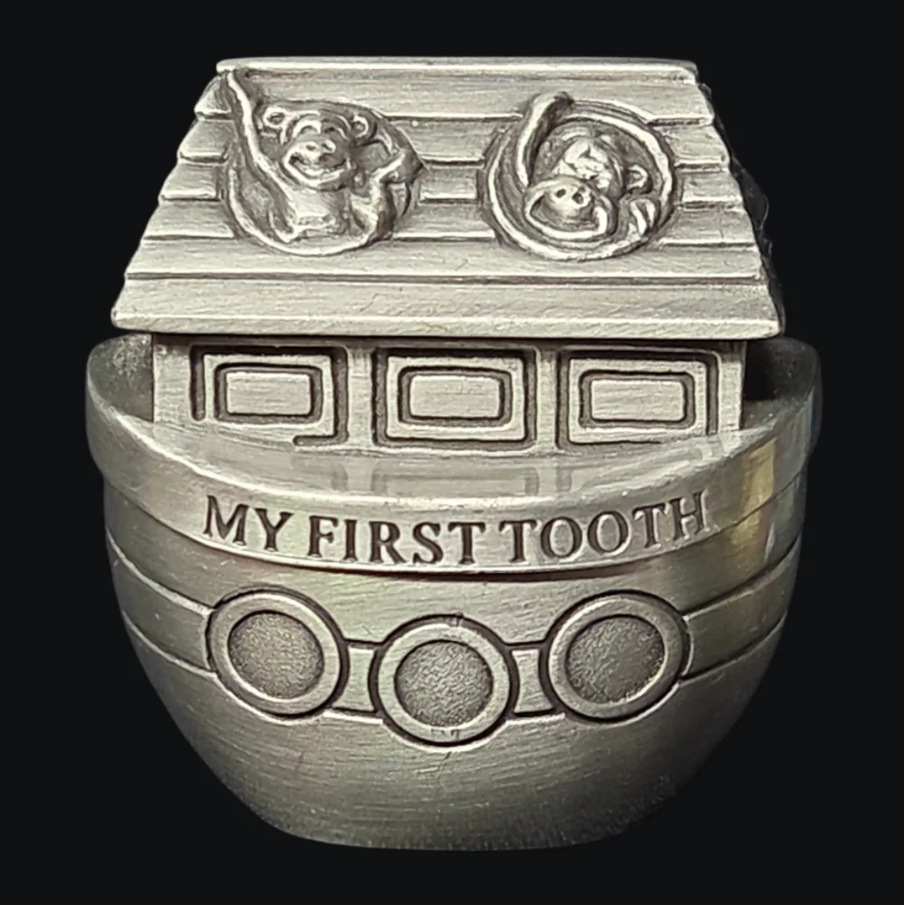 Noah's Ark Silver Keepsake Boxes For 